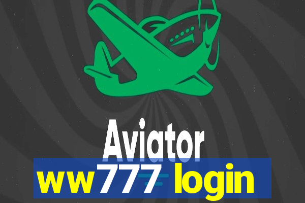 ww777 login